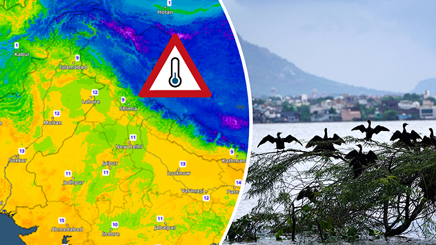 Temperatures dropping in Northern Parts. 