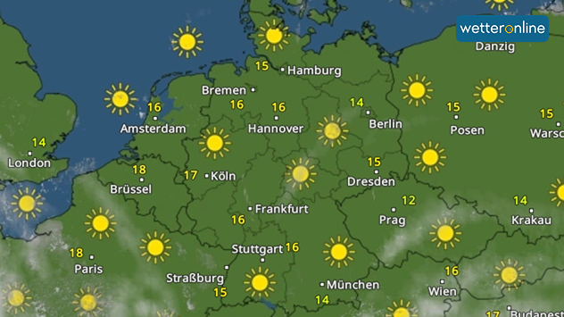 WetterRadar Wochenende