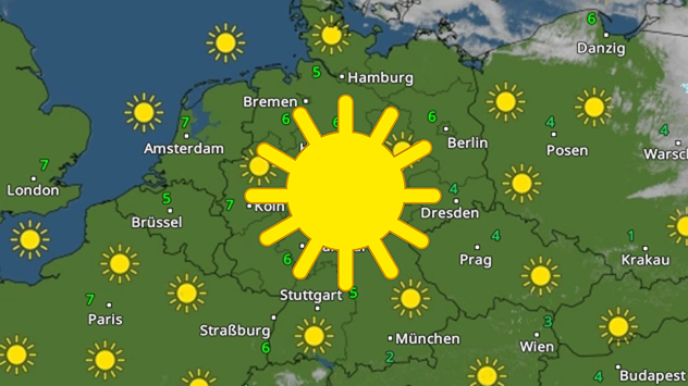 WetterRadar für Deutschland