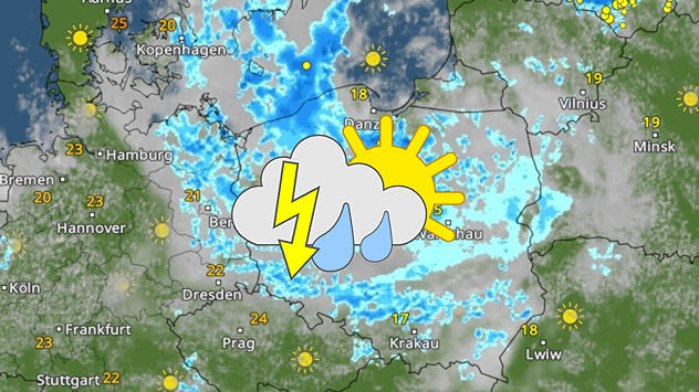 WetterRadar Freitag