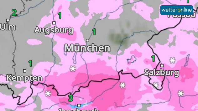 WetterRadar Schnee