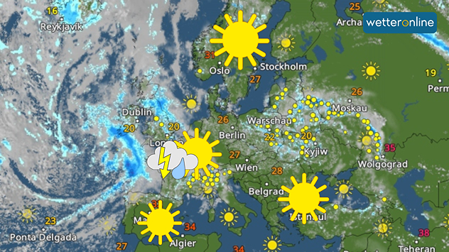 Wetterlage Europa