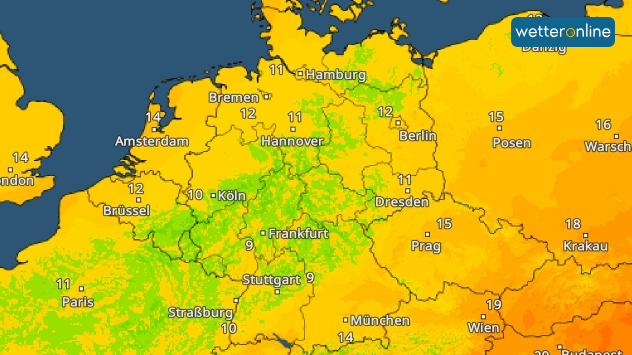 So kalt beginnt die neue Woche