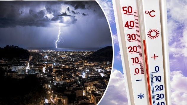 Orages et fortes chaleurs