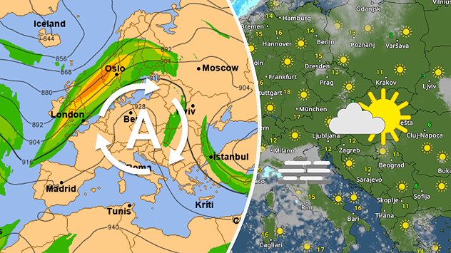 Mlazna struja, pojas jakih vjetrova na nadmorskoj visini od 10 kilometara, posložena je tako da Sredozemlje i srednja Europa ostaju u zagrljaju anticiklone do kraja mjeseca, možda i dulje