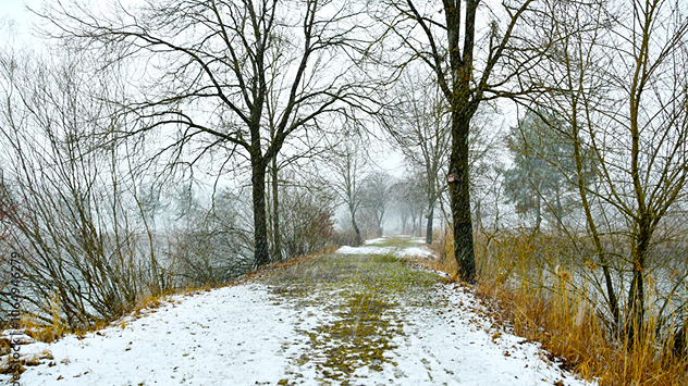 Anfangs fällt besonders in höheren Lagen noch Schnee oder Schneeregen.
