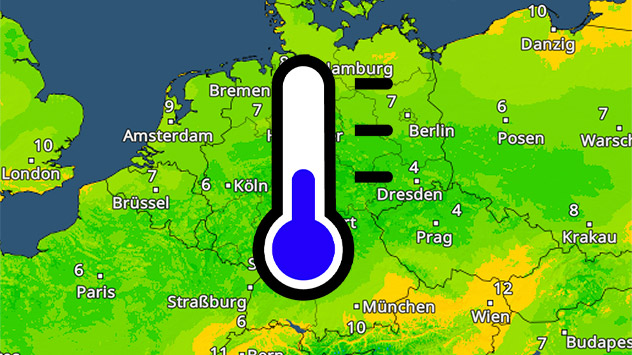 TemperaturRadar Tiefstwerte