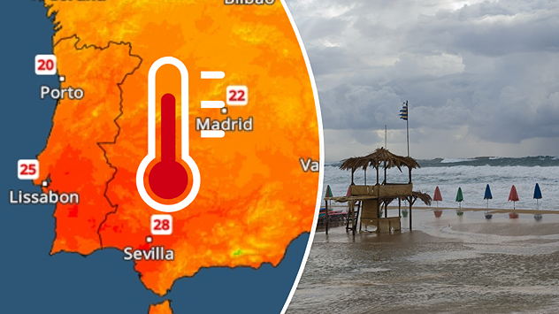 Europa está experimentando en estos momentos grandes contrastes meteorológicos. Pasamos de ambiente de verano a pleno invierno.