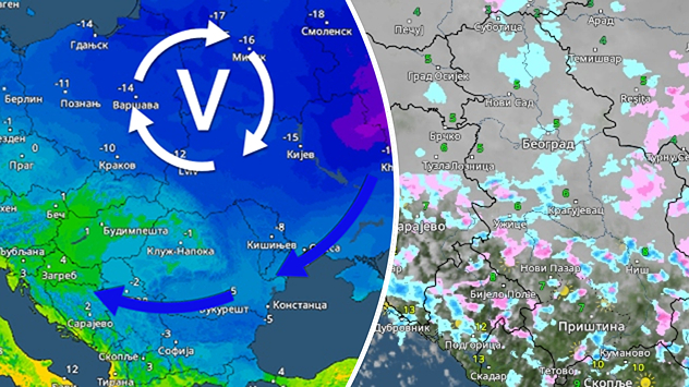 Oblaci, padavine, zahlađenje