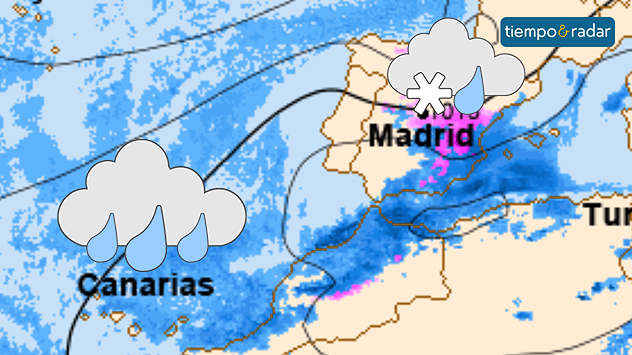 La borrasca Francis marcará el tiempo de los próximos días en España. Entre hoy y mañana, las precipitaciones se irán extendiendo progresivamente y ganarán protagonismo de cara al fin de semana.&nbsp;
