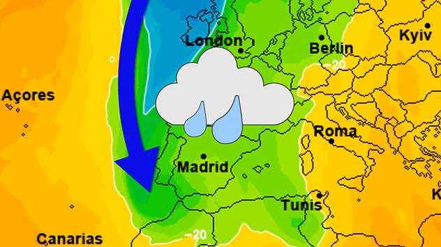 Podría coincidir con un desplome de la cota de nieve.