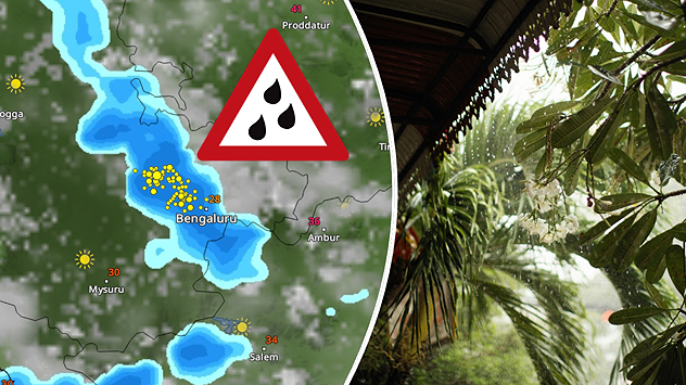Pre-monsoon showers in Bengaluru