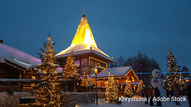 Rovaniemi está registrando valores negativos, aunque esto cambiará rápidamente. 