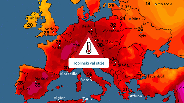 Ponegdje još pljuskovi, pa stabilno