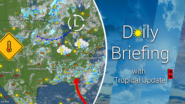 Daily briefing: Severe storms possible for Great Lakes, Cali's heat ...