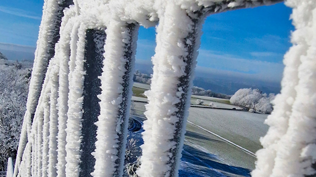 Reif Wintermorgen