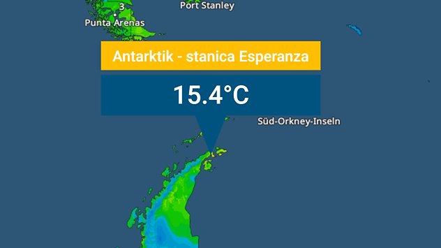 Rekordno toplo za jun na Antarktiku