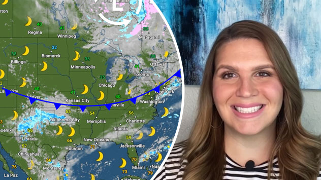 Get it from the Experts: Cold blast East, warm West & a hurricane ...
