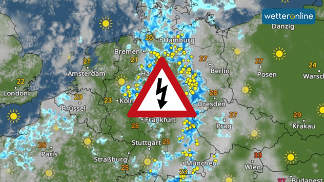 WetterRadar 18 Uhr