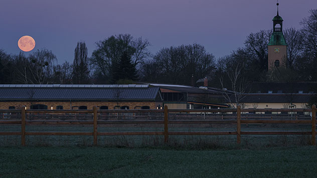 Ostermond über Ruhlsdorf