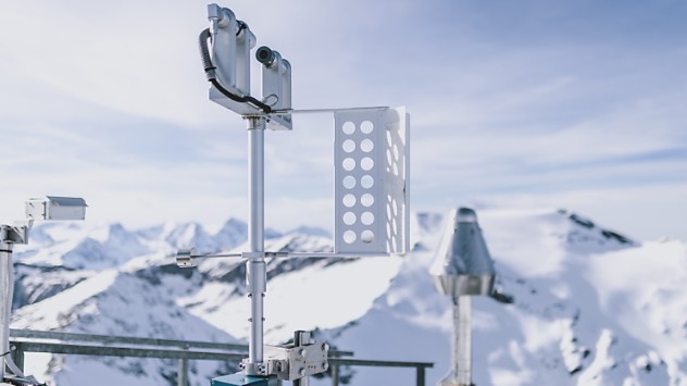 Messinstrument am Sonnblick Observatorium