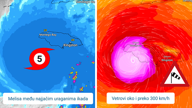 Uragan Melisa na Jamajci