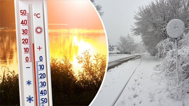 Frühling im Januar ist ebenfalls so möglich, wie Schnee und Dauerfrost.