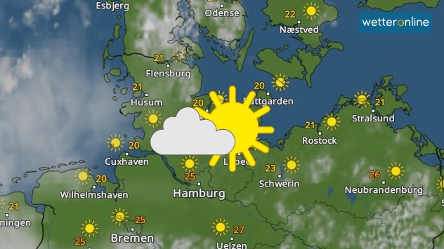 WetterRadar: Viel Sonne im Norden und Osten Deutschlands