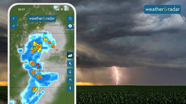 Dangerous storms threaten Plains today.