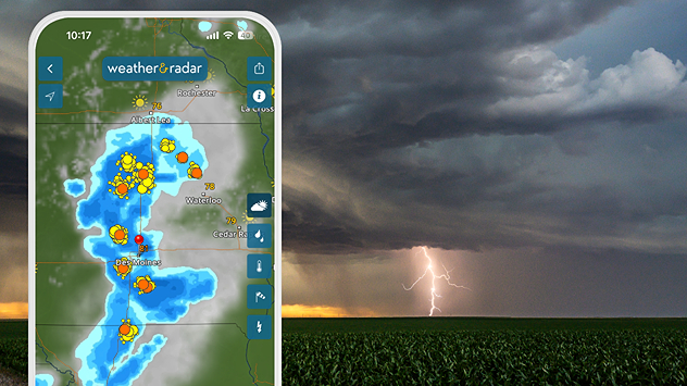 Dangerous storms threaten Plains.