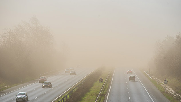 Staubsturm in Ungarn
