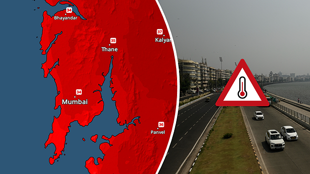 Mumbai has experienced a relatively mild April so far, with daytime temperatures staying between 31°C and 32°C—around 1-2 degrees below normal.