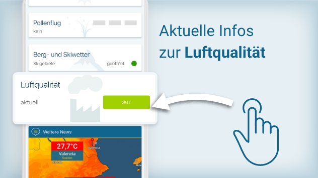 Aktuelle Infos zur Luftqualität