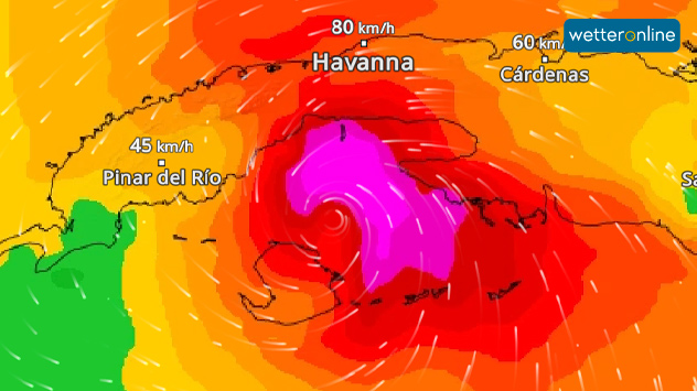 WindRadar Kuba Hurrikan