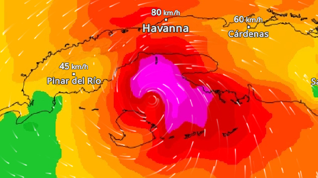 WindRadar Kuba Hurrikan
