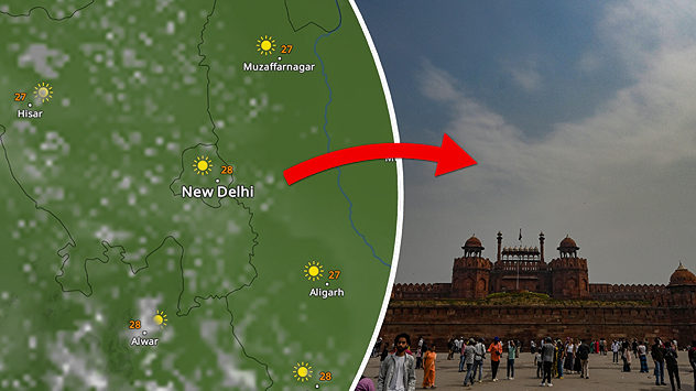 Pleasant weather expected over Delhi this weekend