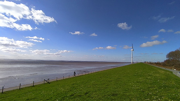 Emden im Sonnenschein