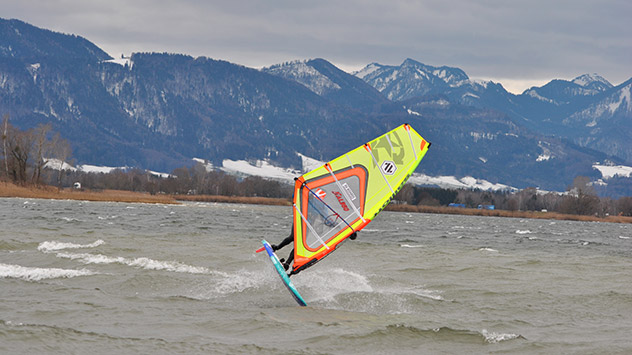 Windsurfer auf Chiemsee