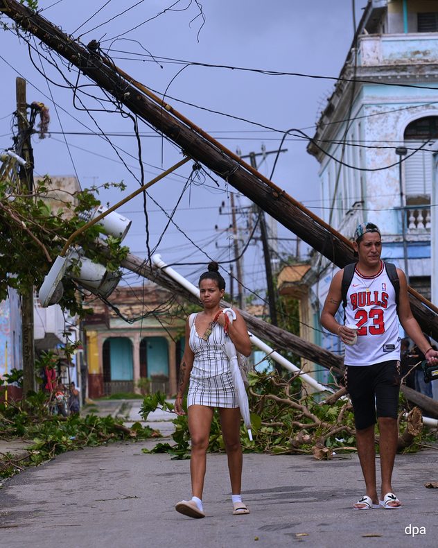 Damage in Cuba