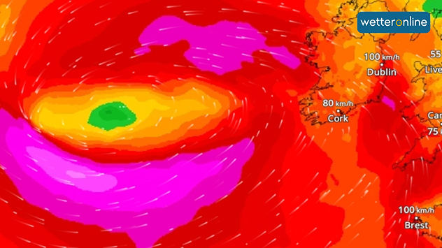 WindRadar Orkan Irland