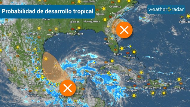 Probabilidad de desarrollo tropical