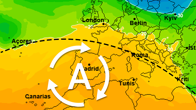 La lluvia continuará a corto plazo, pero este patrón podría variar a medio plazo.