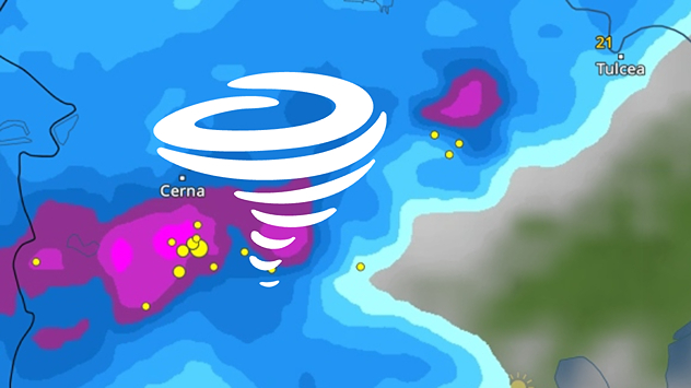 WetterRadar: Unwetter in Rumänien