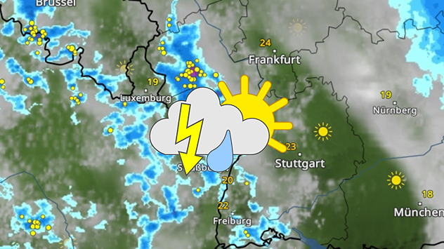 WetterRadar Südwesten
