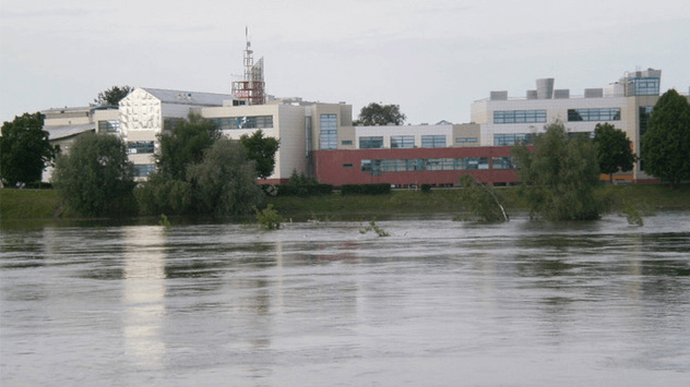 Hochwasser an der Oder