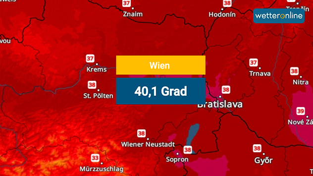 Hitzerekord in Wien